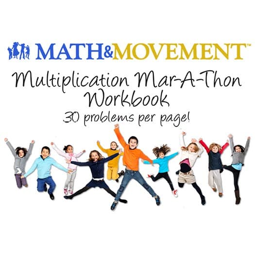 Multiplication Mar-A-Thon Workbook worksheets pdf for 3rd 4th graders
