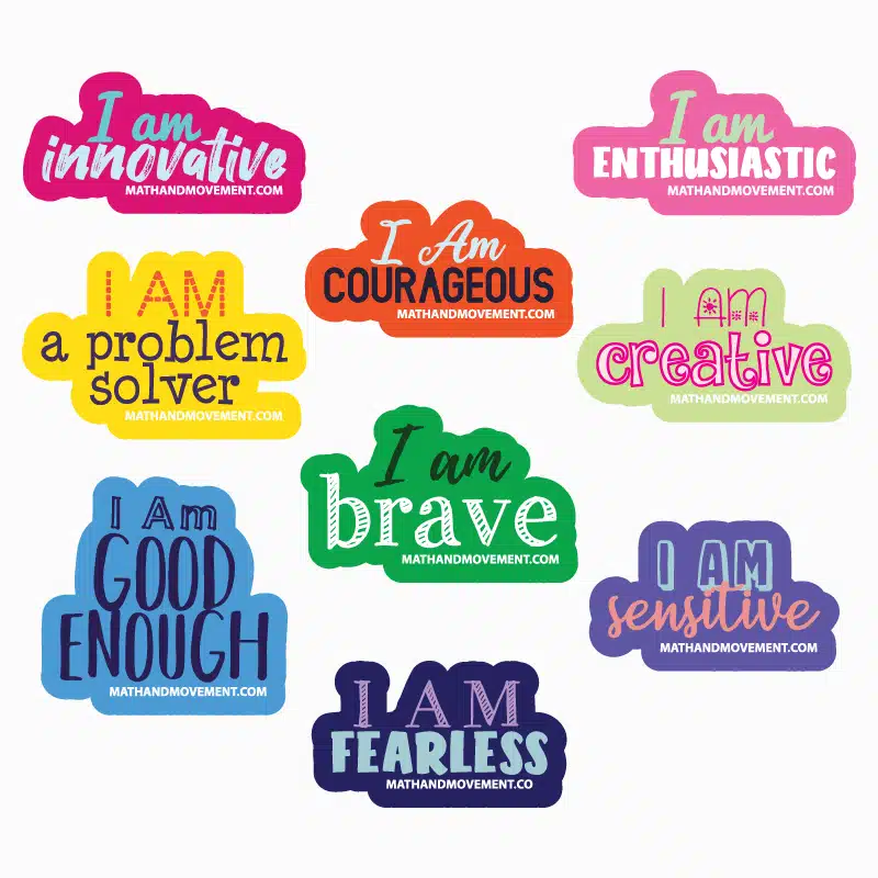 Positive Affirmations stickers