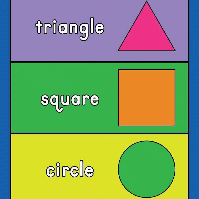 kindergarten shapes, shapes for preschoolers, shape stickers, shape activities for preschoolers, shape activities for kindergarten