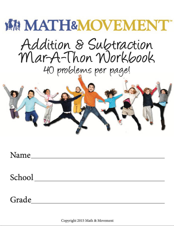 Addition and Subtraction Marathon Book